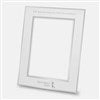 Pmall thumb Personalized Logo Flat Iron Silver 8x10 Picture Frame  - 46073