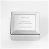 Product Thumbnail Engraved Silver Stepped Edge Jewelry Box
