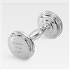 Product Thumbnail Engraved Silver Beaded Baby Rattle 