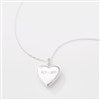 Heart Locket with Diamonds Necklace  