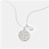 Product Thumbnail Sterling Silver Filigree Round Necklace 