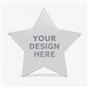 Pmall thumb Personalized Logo Silver Star Paperweight  - 46338