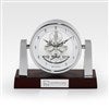 Pmall thumb Personalized Logo Bulova Largo Skeleton Milestone Clock - 46371