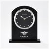 Pmall thumb Personalized Logo Bulova Ebony Crystal Recognition Clock  - 46418