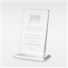 Pmall thumb Personalized Logo Slanted Glass Recognition Award  - 46754