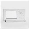 Pmall thumb Personalized Logo Silver Beveled Picture Frame   - 46783