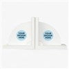 Pmall thumb Personalized Logo White Bookends  - 46794