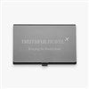 Pmall thumb Personal Logo Engraved Gunmetal Business Card Case  - 46807