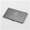 Pmall thumb Personal Logo Engraved Gunmetal Business Card Case  - 46807