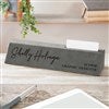 Pmall thumb Personalized Logo Leatherette Nameplate  - 46809