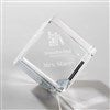 Pmall thumb Personalized Logo Crystal Cube Paperweight  - 46810