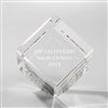 Pmall thumb Personalized Logo Crystal Cube Paperweight  - 46810