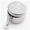 Product Thumbnail Silver Round Keepsake Box