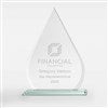 Pmall thumb Personalized Logo Tear Drop Award - Medium  - 47050