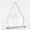 Pmall thumb Personalized Logo Glass Tear Drop Award - Large  - 47051