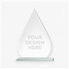 Pmall thumb Personalized Logo Glass Tear Drop Award - Large  - 47051