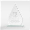 Pmall thumb Personalized Logo Glass Tear Drop Award - Large  - 47051