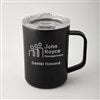 Pmall thumb Personalized Logo Corkcicle 16oz Insulated Mug-Black  - 47133