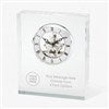 Pmall thumb Personalized Logo Crystal Skeleton Desk Clock  - 47141