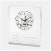 Pmall thumb Personalized Logo Crystal Skeleton Desk Clock  - 47141