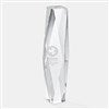 Pmall thumb Corporate Logo Faceted Crystal Pillar Award  - 47166