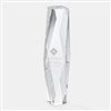 Pmall thumb Corporate Logo Faceted Crystal Pillar Award  - 47166
