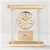 Pmall thumb Corporate Logo Gold and Glass Column Clock  - 47168