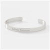 Product Thumbnail Slim Silver Plated Cuff Bracelet
