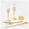 Gold Intertwined Heart Gift Set   