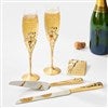Product Thumbnail Gold Intertwined Heart Gift Set   