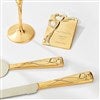 Gold Intertwined Heart Gift Set Detail
