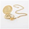 Pmall thumb Corporate Brushed Gold Skeleton Pocket Watch and Box - 47250