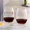 Product Thumbnail Stemless Wine Glass