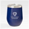 Pmall thumb Personal Logo Corkcicle 12oz Stemless Wine Tumbler- Navy  - 47435