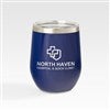 Pmall thumb Personal Logo Corkcicle 12oz Stemless Wine Tumbler- Navy  - 47435