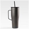 Pmall thumb Personal Logo Corkcicle 30oz Cold Cup with Handle- Black  - 47442