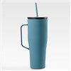 Pmall thumb Personal Logo Corkcicle 30oz Cold Cup with Handle- Black  - 47442