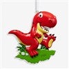 Product Thumbnail Red Dinosaur Ornament