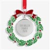 Product Thumbnail Metal Wreath Ornament