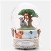 Safari Animals Globe with Glitter