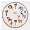 Embroidered Safari Animals Play Mat   