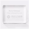 Pmall thumb Personalized Logo Crystal Rectangle Paperweight  - 48089