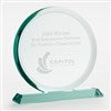 Pmall thumb Engraved Logo Round Jade Glass Award- Large  - 48111