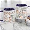 Product Thumbnail 11 oz Blue Mug 