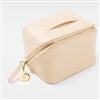Small Blush Leather Beauty Case 
