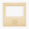 Pmall thumb Engraved Logo Gold Uptown 4x6 Picture Frame- Horizontal - 48534