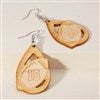 Product Thumbnail Natural Wood Earrings