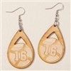 Product Thumbnail Natural Wood Earrings