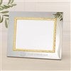 Pmall thumb Personalized Logo Silver & Gold Hammered Frame- 8x10 - 48708