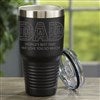 Product Thumbnail Black 30 oz. Stainless Steel Tumbler